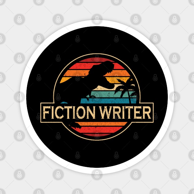 Fiction Writer Dinosaur Magnet by SusanFields